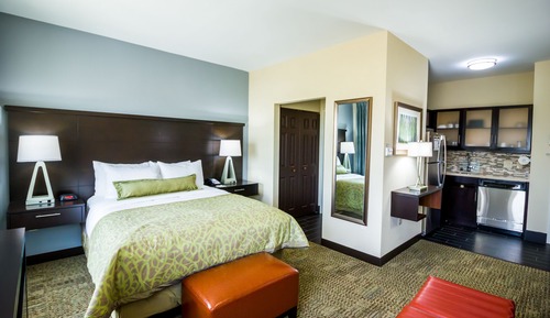 Studio Suite, 1 Queen Bed, Kitchen