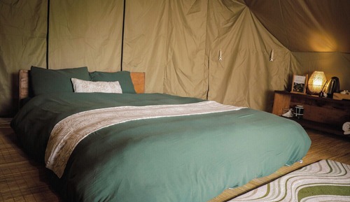 Classic Tent, 1 Double Bed, Shared Bathroom