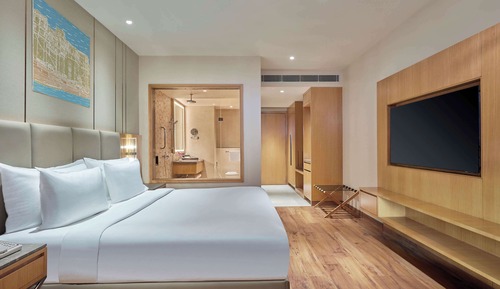 Premium Room, 1 King Bed, Pool View