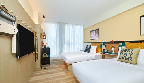 Twin Room, 2 Twin Beds, Smoking