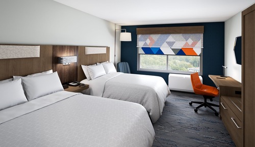 Standard Room, 2 Queen Beds, Mobility Accessible (Accessible Tub)