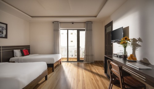 Family Quadruple Room, 2 Bedrooms, Balcony