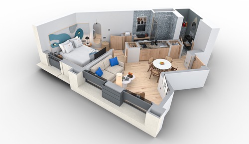 1 Bedroom Apartment Premium  35m2