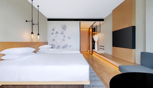 Premium Room, 2 Double Beds, City View