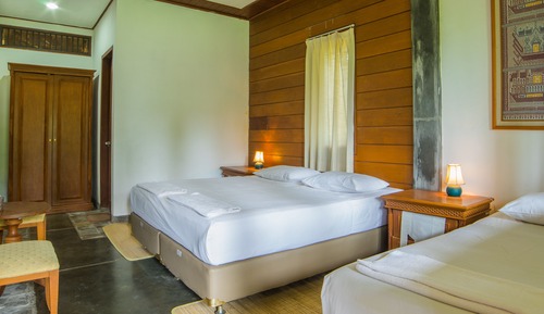 Family Triple Room, Garden View
