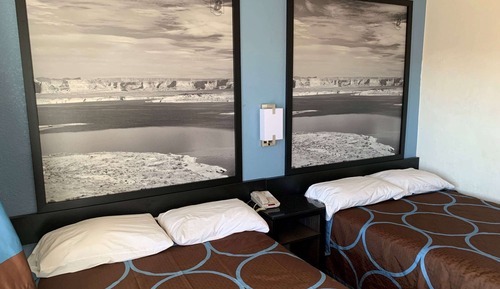 Basic Room, 2 Double Beds, Smoking