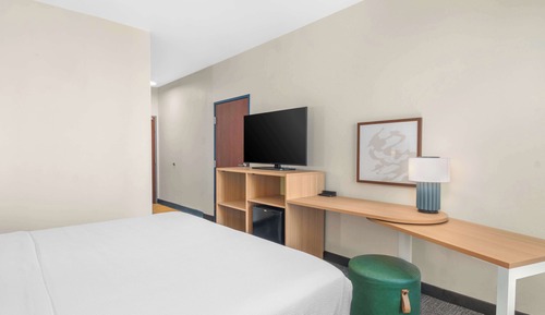 Room, 1 King Bed, Accessible (Mobility & Hearing, Roll-in Shower)