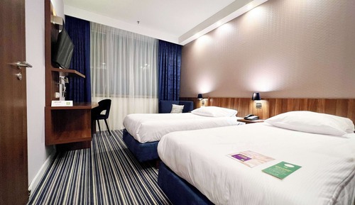 Family Studio, 2 Double Beds, Connecting Rooms