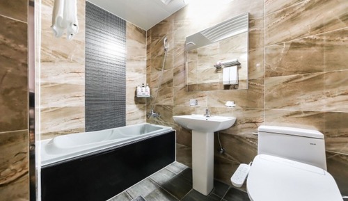 Room (Deluxe (non-smoking room/bathtub/Netf)