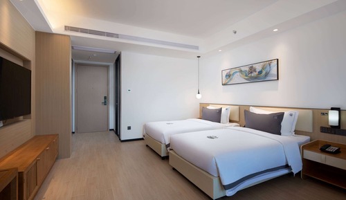 Room, 2 Twin Beds, Smoking