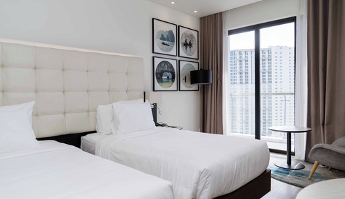 Deluxe Room, 2 Twin Beds, Non Smoking (Panoramic View)