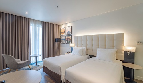 Deluxe Room, 2 Twin Beds, Non Smoking, City View