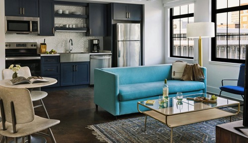 Studio, 1 King Bed with Sofa bed