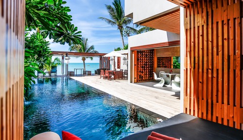 3 Bedroom Pavilion Beach Front Pool Residence