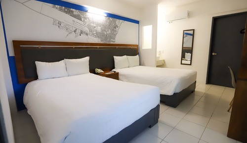Room, 2 Double Beds, Non Smoking
