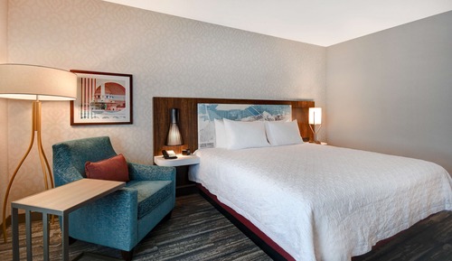 Room, 1 King Bed, Refrigerator & Microwave