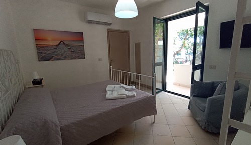 Panoramic Apartment, 1 Bedroom, Sea View, Garden Area
