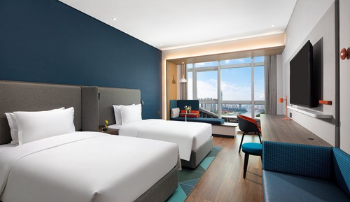 Standard Room, 2 Twin Beds, City View