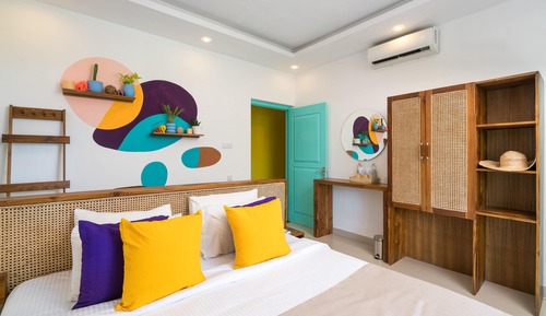 Deluxe Double Room, Partial Ocean View