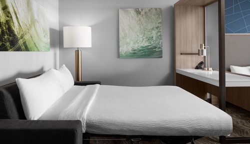 Suite, 1 King Bed with Sofa bed, Balcony, Oceanfront (Mobility Accessible, Roll-In Shower)