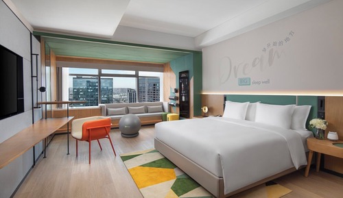Premium Room, 1 King Bed (Fitness Mirror)