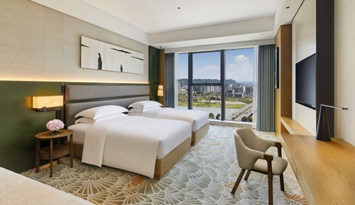 Premium Room, 2 Twin Beds, River View