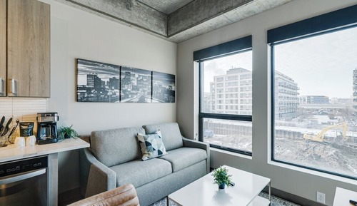 Condo, 1 Queen Bed with Sofa bed, Kitchen, City View (Sable 302)