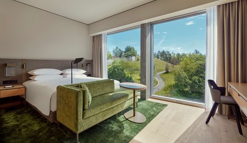 Deluxe Room, 2 Twin Beds, Park View