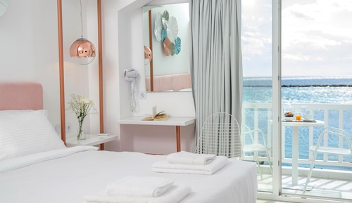 Deluxe Double Room, Balcony, Sea View