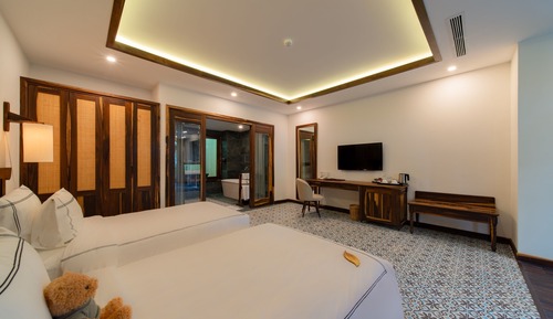 Semi Ocean View Premium Twin Bed