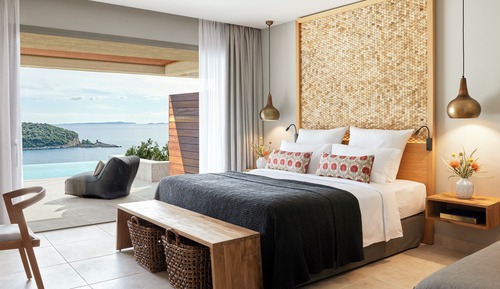 Deluxe Double Room Sea View with Private Pool