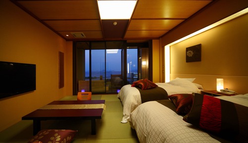 Fuga Japanese-Western Style Room with Private Natural Hot Spring Open-Air Bath - Non-Smoking