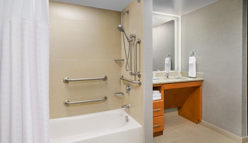 Room, 1 King Bed with Sofa bed, Accessible, Bathtub