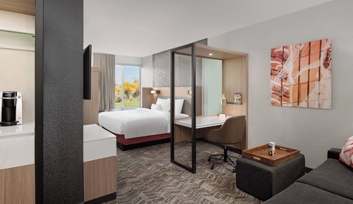 Studio Suite, 1 King Bed (Mobility/Hearing Access, Roll-In Shwr)