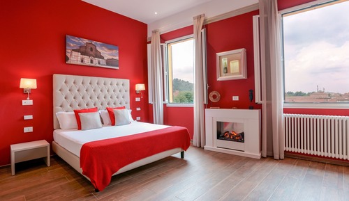 Deluxe Double Room, City View (Tetti Rossi)