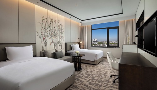 Standard Room, 2 Double Beds, Club Lounge Access