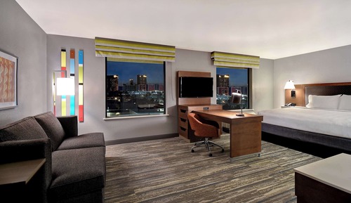 Suite, 1 King Bed, Accessible, Bathtub