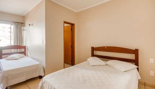 Quadruple Room (1 Double bed + 2 Single beds)