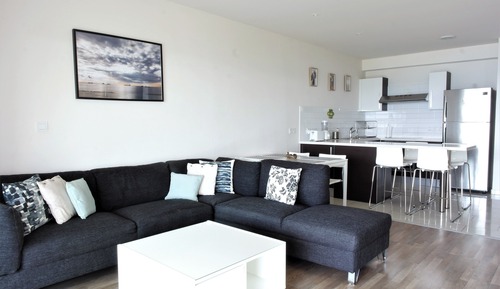 Luxury Apartment, 2 Bedrooms, Sea View, Beachfront (Sage)