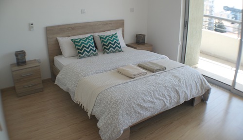 Deluxe Apartment, 2 Bedrooms, City View (Azure)