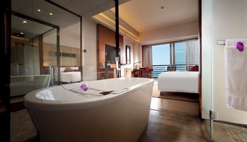 Executive Room, 2 Twin Beds, Ocean View (Lounge Access)