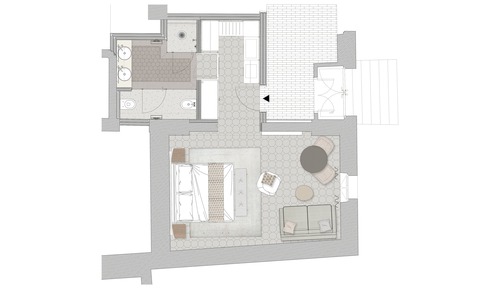 Junior Room, 1 King Bed