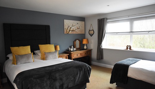 Double Room, Ensuite (King Bed & Single Bed)