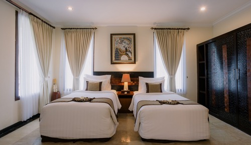 Island Bungalow, 2 Twin Beds