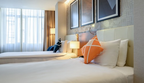Standard Room, 2 Twin Beds, City View