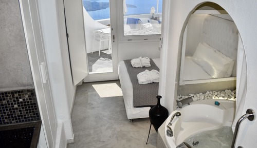 Junior Studio EROS, Sea View Jetted Tub