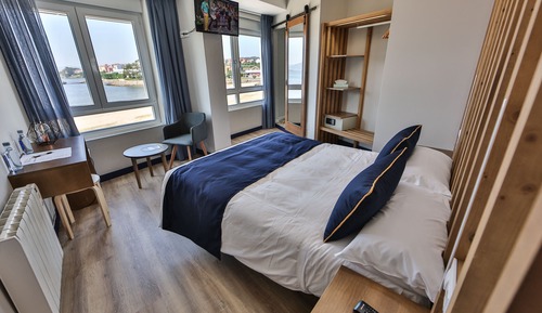 Double Room, 1 Queen Bed, Sea View
