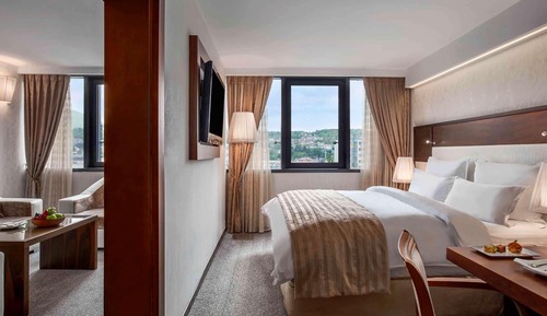 Junior Suite, 1 King Bed with Sofa bed, Hot Tub (lane side)