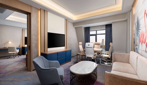 Luxury Suite, 1 King Bed with Sofa bed, Non Smoking