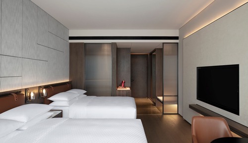 Deluxe Room, 2 Twin Beds, City View